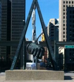 Monument to Joe Louis “The Fist”